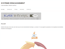 Tablet Screenshot of kasstore.com